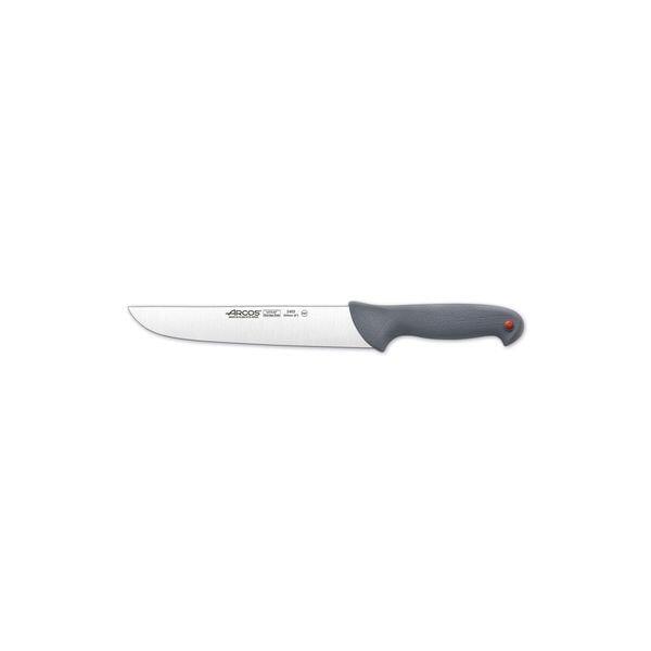 Arcos COLOUR PROF BUTCHER KNIFE-200mm, WIDE BLADE GREY HANDLE (Each)