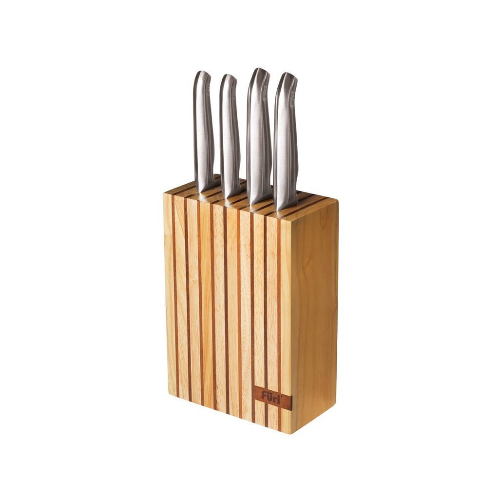 Furi Knives FURI-PRO RUBBERWOOD 5PC BLOCK SET 9/15/17/20CM(41342)