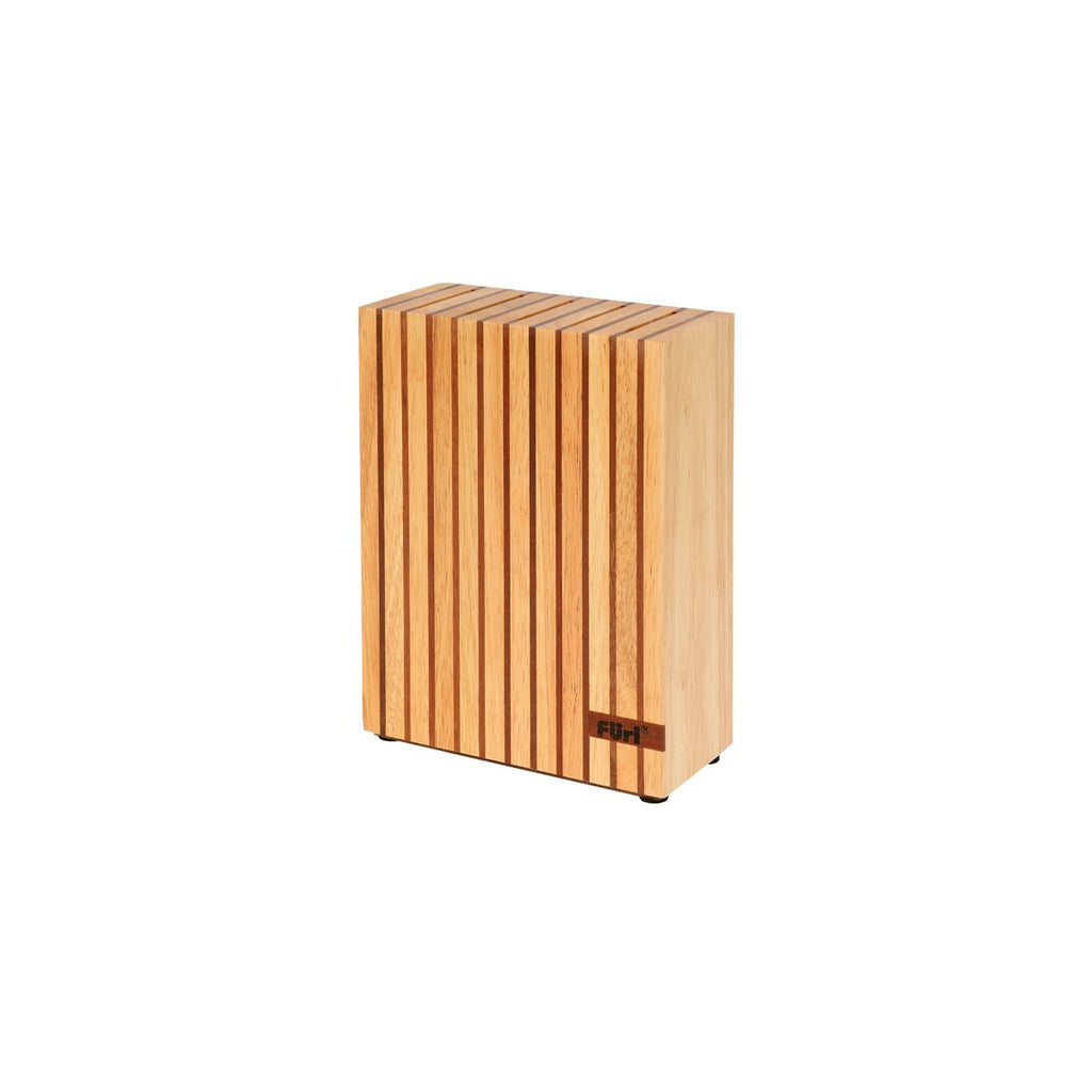 Furi Knives FURI-RUBBERWOOD 5 SLOT BLOCK SUIT UP TO 23CM LENGTH(41348)