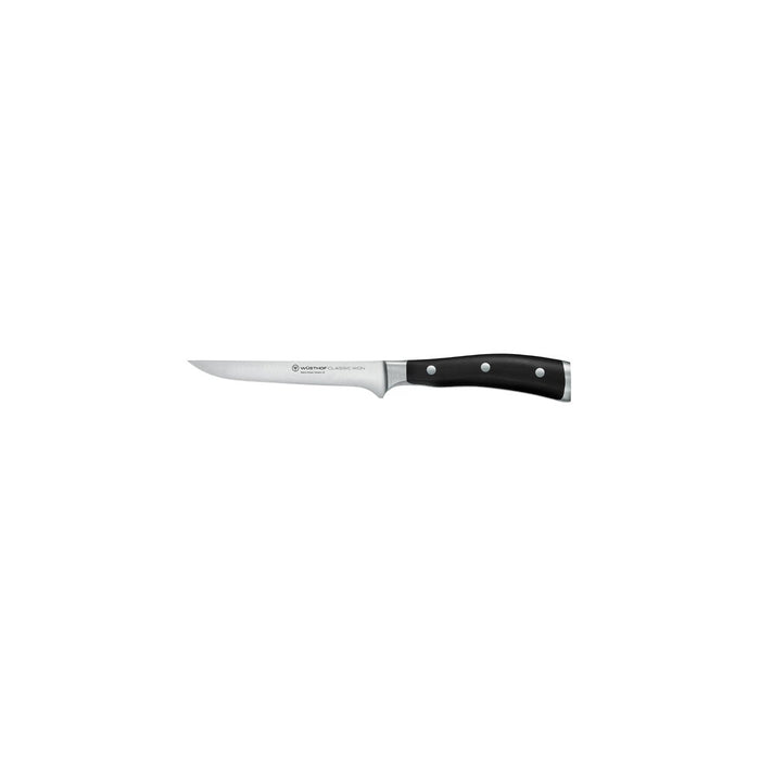Wusthof CLASSIC IKON BLACK BONING KNIFE 140mm (1040331414W)