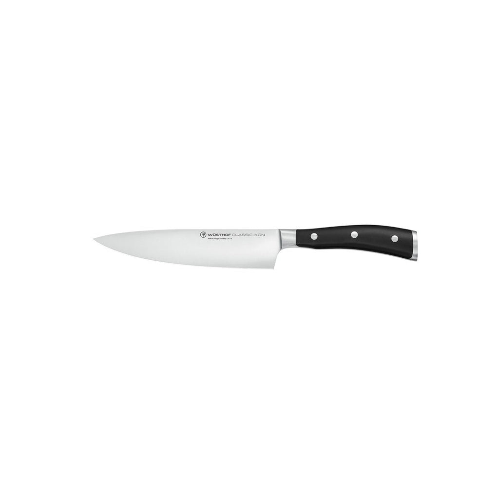 Wusthof CLASSIC IKON BLACK COOK'S KNIFE 180mm (1040330118W)