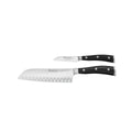 Wusthof CLASSIC IKON BLACK KNIFE SET 2 PIECE (1120360201W)