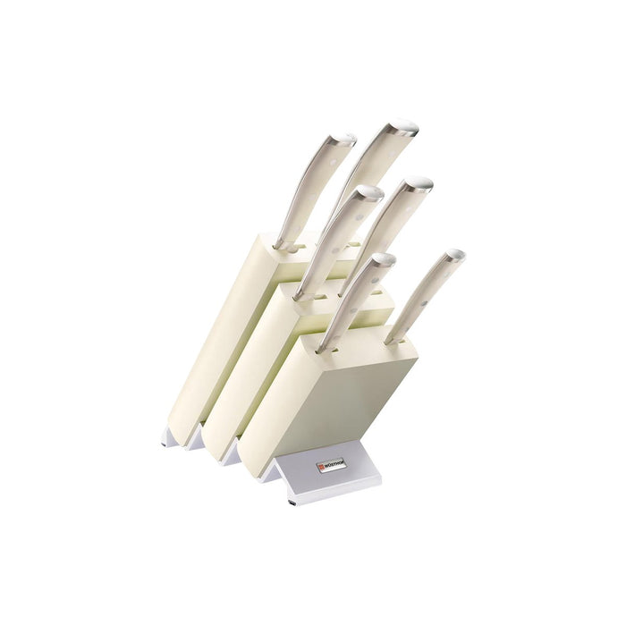 Wusthof CLASSIC IKON CRÈME KNIFE BLOCK SET 7pc (1090470601W)