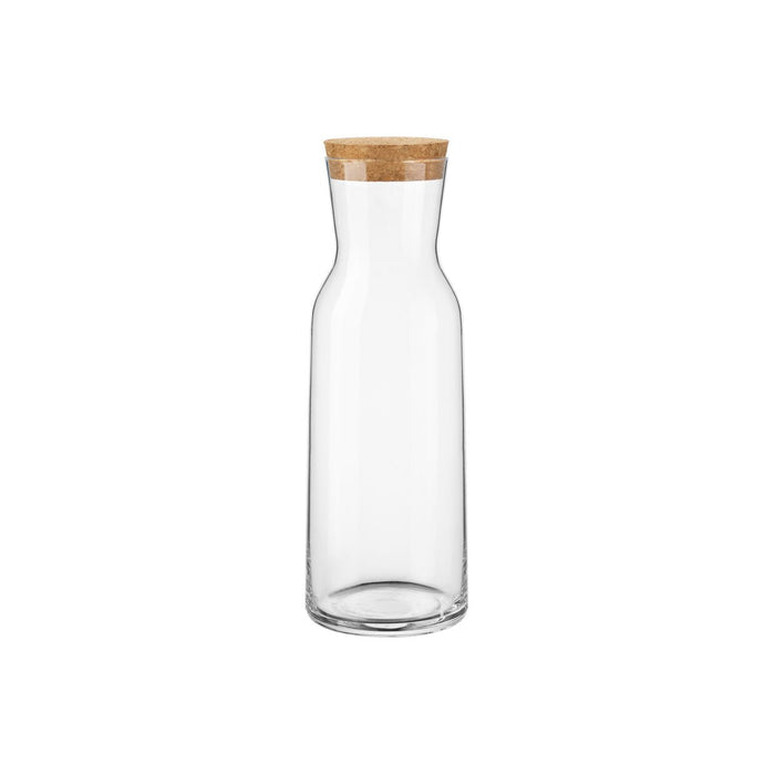 Bormioli Rocco AQUARIA-CARAFE- CORK LID 1.1lt (125160MS) (x6)