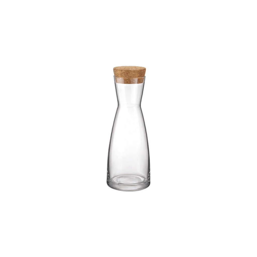 Bormioli Rocco YPSILON-CARAFE WITH CORK LID 250ml (1.25071MSB) (x12)