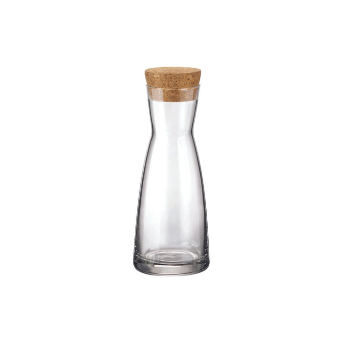 Bormioli Rocco YPSILON-CARAFE WITH CORK LID 415ml (1.25081MSA) (x6)