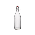Bormioli Rocco SWING-BOTTLE 1.0lt WHITE TOP (3.14720) (x6)