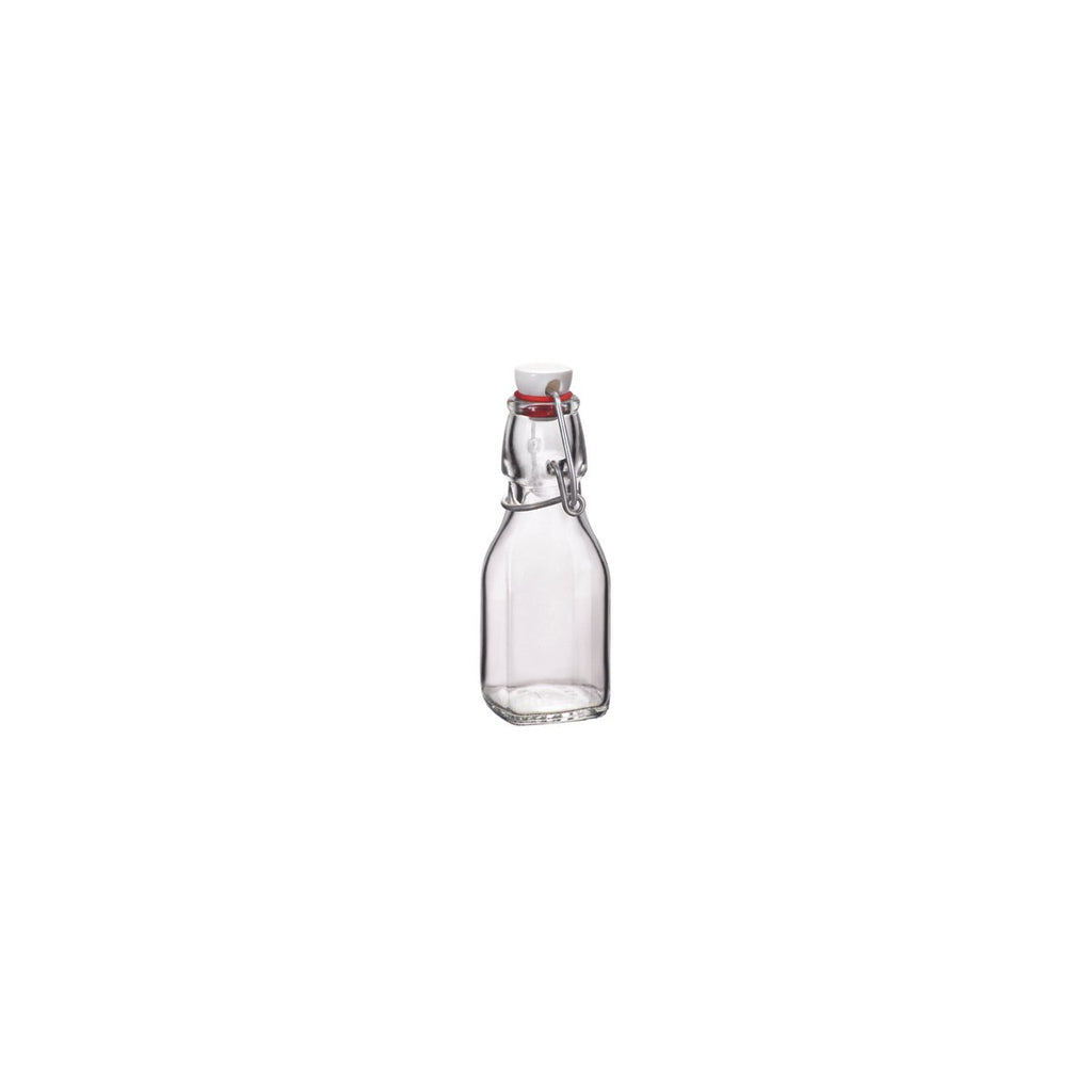 Bormioli Rocco SWING-BOTTLE 0.125lt WHITE TOP (314733) (x5)