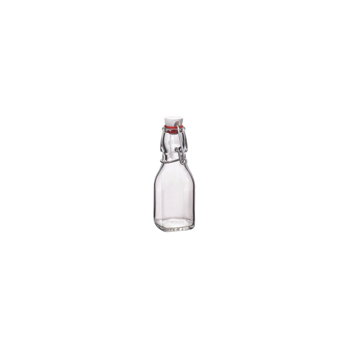 Bormioli Rocco SWING-BOTTLE 0.125lt WHITE TOP (314733) (x5)