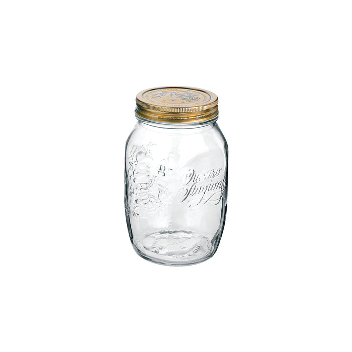 Bormioli Rocco QUATTRO STAGIONI-JAR 100mm 1.0lt 86mm LID (3.65160) (Box of 12)