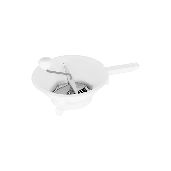 Metaltex METALTEX FOOD MILL-20cm POLYPROP INCLUDES 3x Stainless Steel BLADES