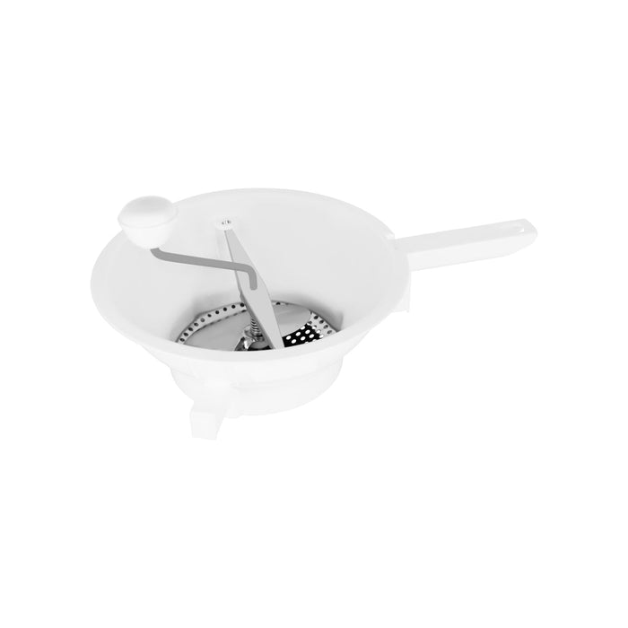 Metaltex METALTEX FOOD MILL-24cm POLYPROP INCLUDES 3x Stainless Steel BLADES