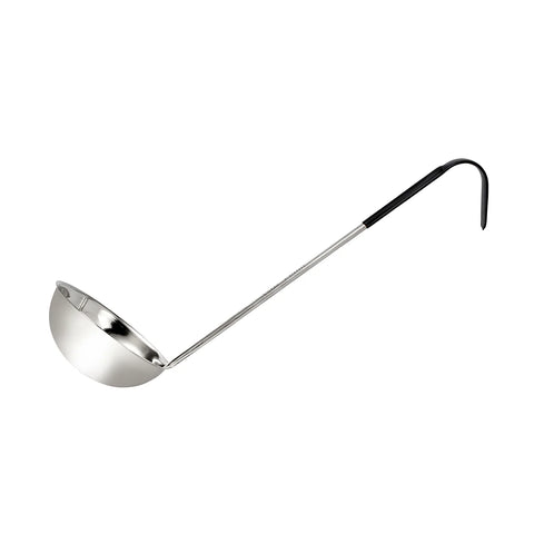 CHEF INOX LADLE S/S 360ml/12oz BLACK HDL