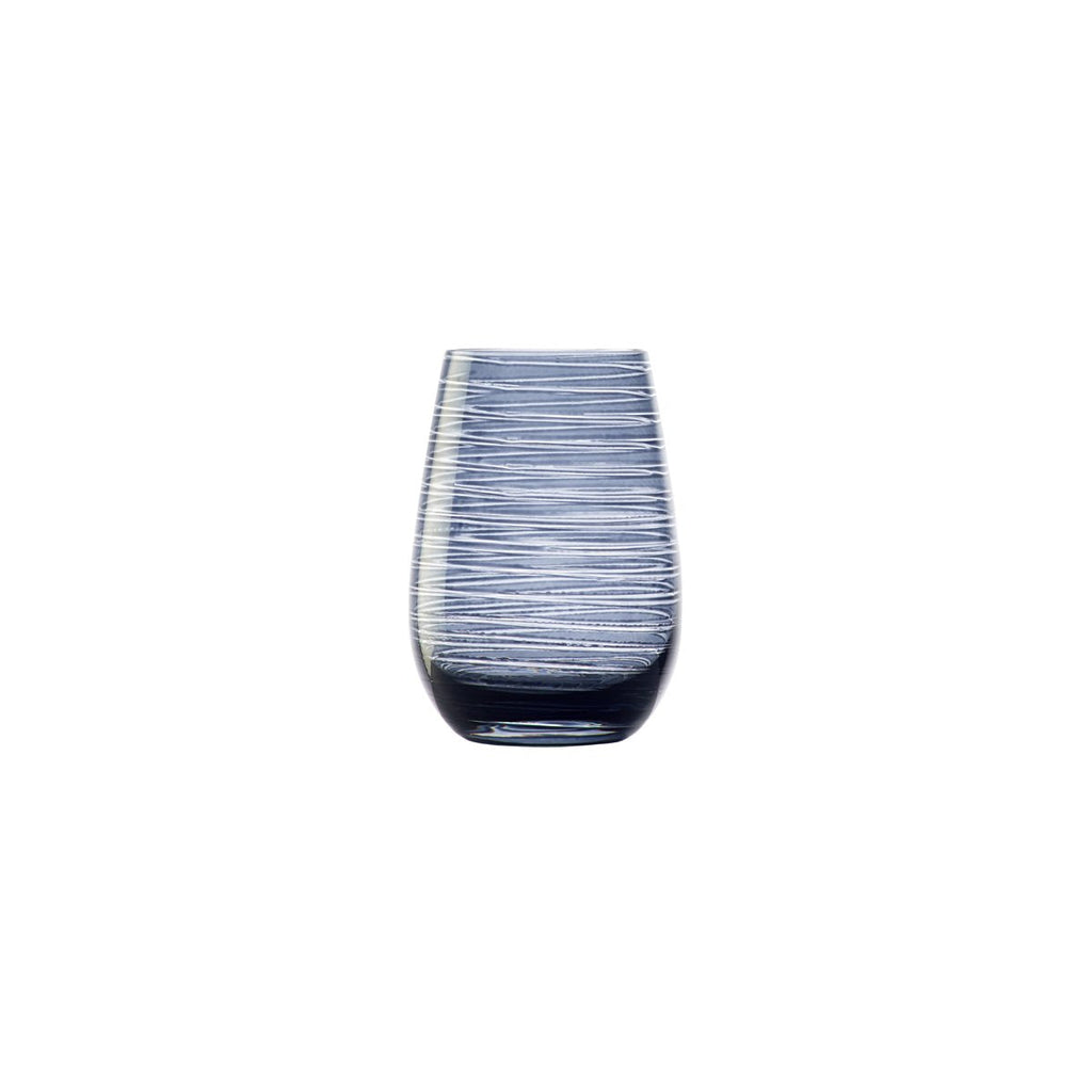 Stolzle  TWISTER TUMBLER SMOKEY BLUE 470ml 35277912-T (x12)
