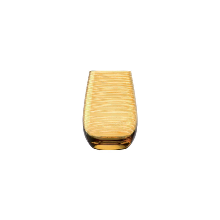 Stolzle  TWISTER TUMBLER AMBER 470ml 35277312-T (x6)