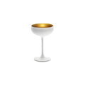 Olympic Champagne Saucer Gold / Matt White 230ml - (Box of 6)
