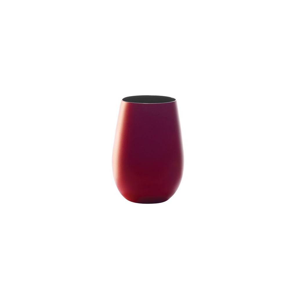 Stolzle  OLYMPIC TUMBLER 465ml MATT RED/BLACK (x6)