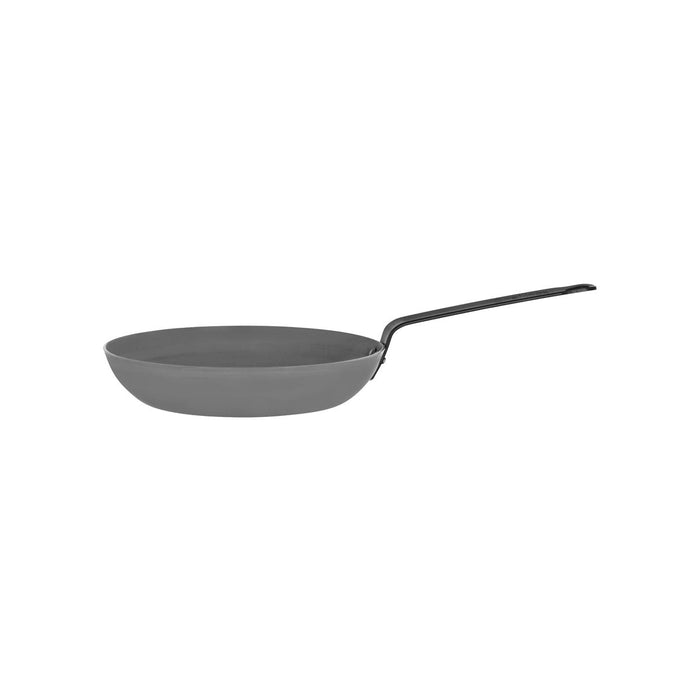 Chef Inox BLACK STEEL FRYPAN-ROUND 280x50mm3.0mm guage