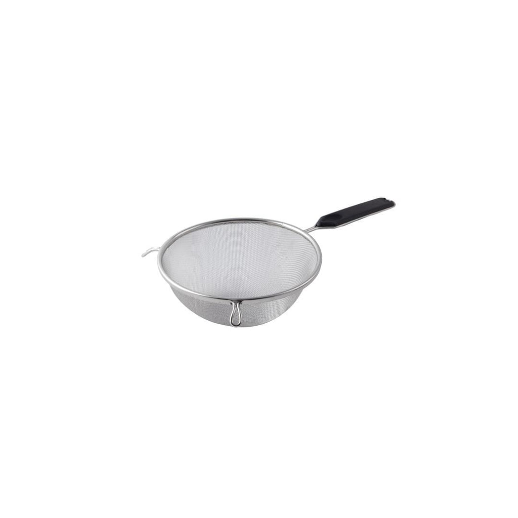 Trenton  STRAINER-MEDIUM STAINLESS STEEL MESH | 140mm  WOOD HANDLE (Each)