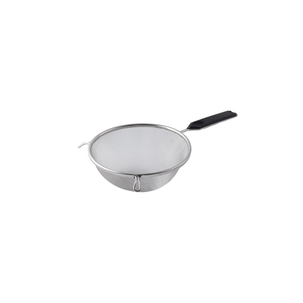 Trenton  STRAINER-MEDIUM STAINLESS STEEL MESH | 160mm  WOOD HANDLE (Each)