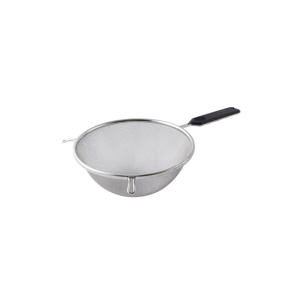 Trenton  STRAINER-DOUBLE STAINLESS STEEL MESH | 260mm WOOD HANDLE (Each)