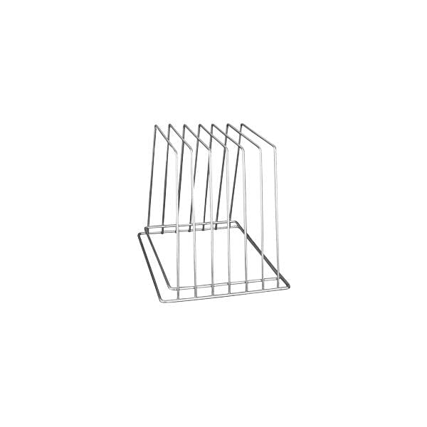 Trenton  CUTTING BOARD RACK-6 SLOT, W/HOOKS RE-INFORCED BASE (Each)
