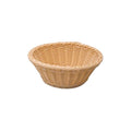 Sunnex  BREAD BASKET-HD PP, ROUND, 260mm Ø  | 90mm NATURAL (Each)