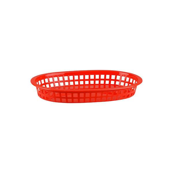 Moda  BREAD BASKET-PP, RECT. | 270x180x40mm RED (doz)