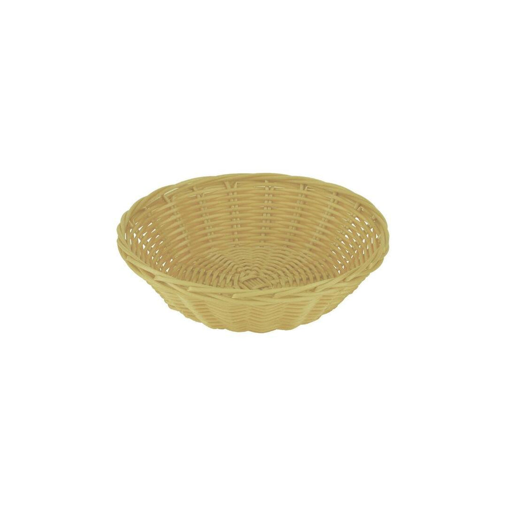 Trenton  BREAD BASKET-PP | ROUND | 200mm Ø NATURAL (Each)
