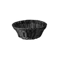 Trenton  BASKET-ROUND, PP, 200mm Ø BLACK (Each)