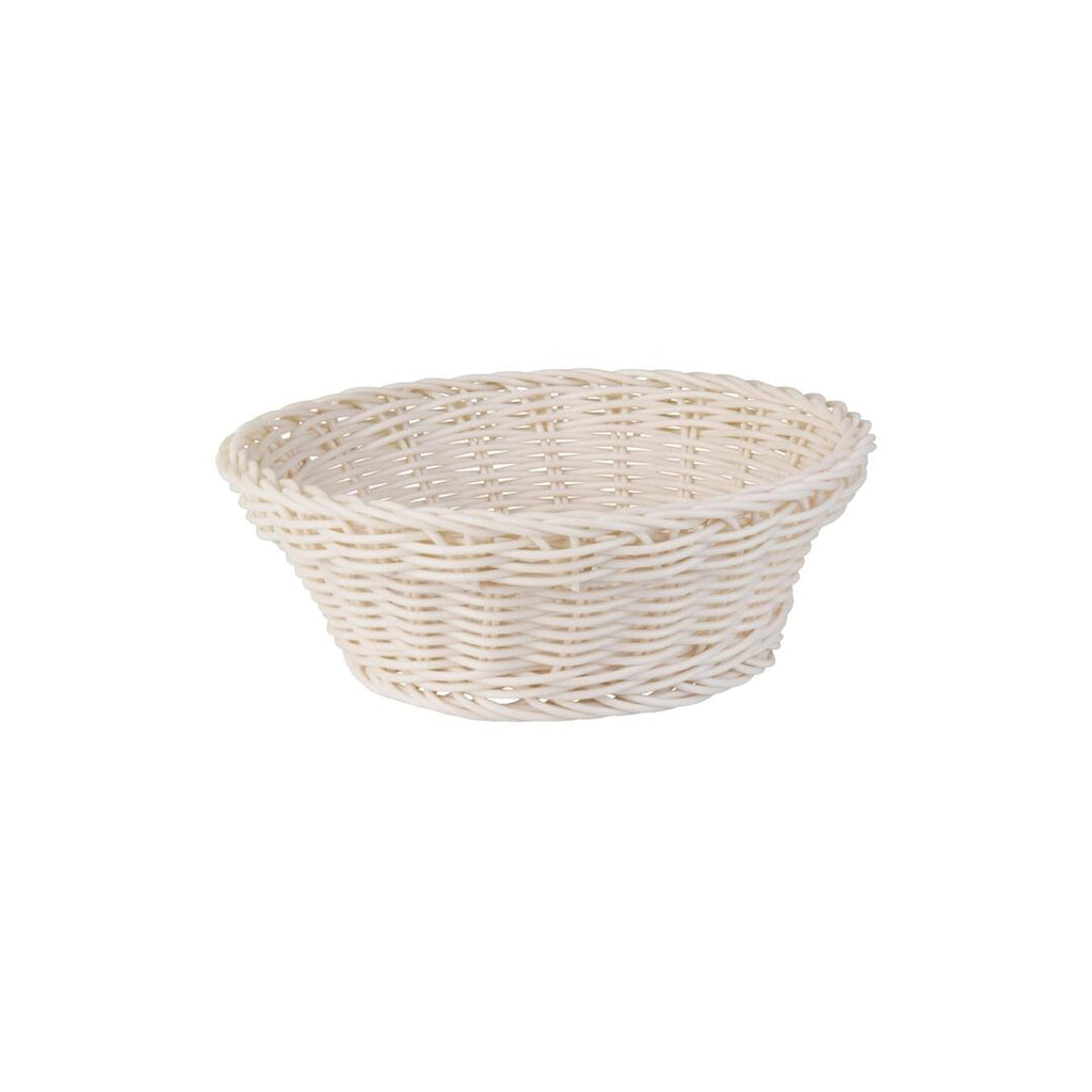 Trenton  BASKET-ROUND, PP, 200mm Ø TAUPE (Each)