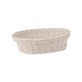 Trenton  BASKET-OVAL, PP, 235x185mm TAUPE (Each)