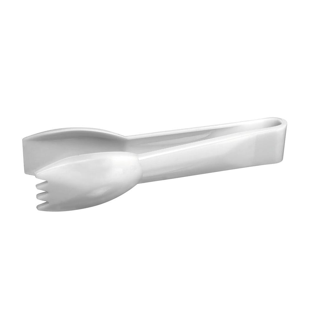 Trenton  MINI SALAD TONG-PC | 150mm      WHITE (Each)