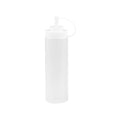 Trenton  SQUEEZE BOTTLE WIDE MOUTH-W/CAP | 720ml CLEAR (Each)