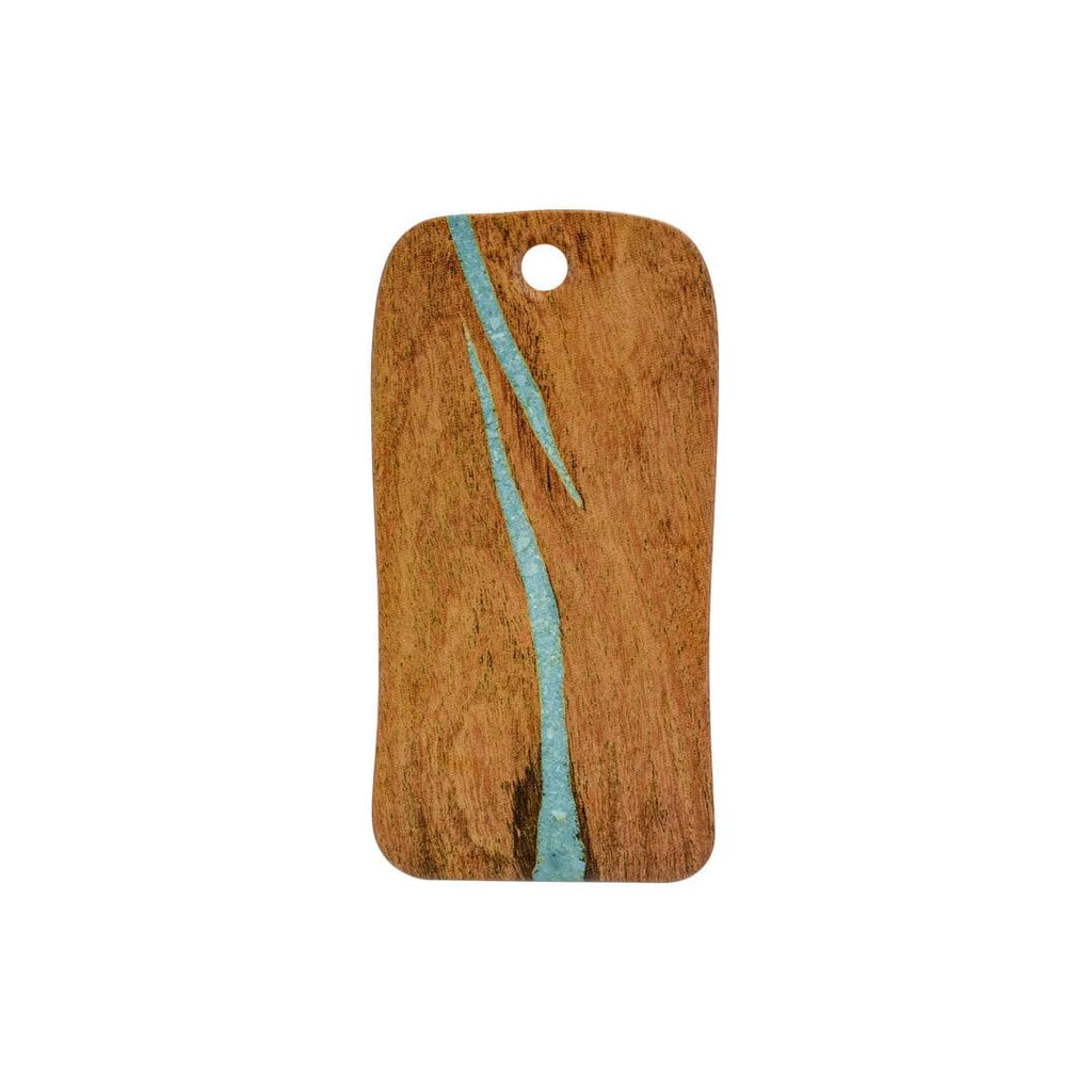 Cheforward LAPIS LAPIS RECT. BOARD - 381x191mm  CHERRY W/TURQUOIS (Each)