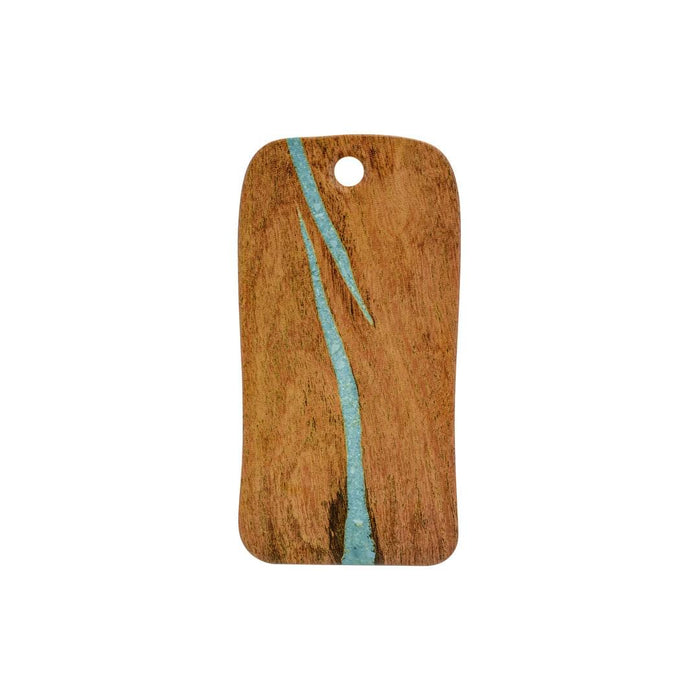 Cheforward LAPIS LAPIS RECT. BOARD - 381x191mm  CHERRY W/TURQUOIS (Each)