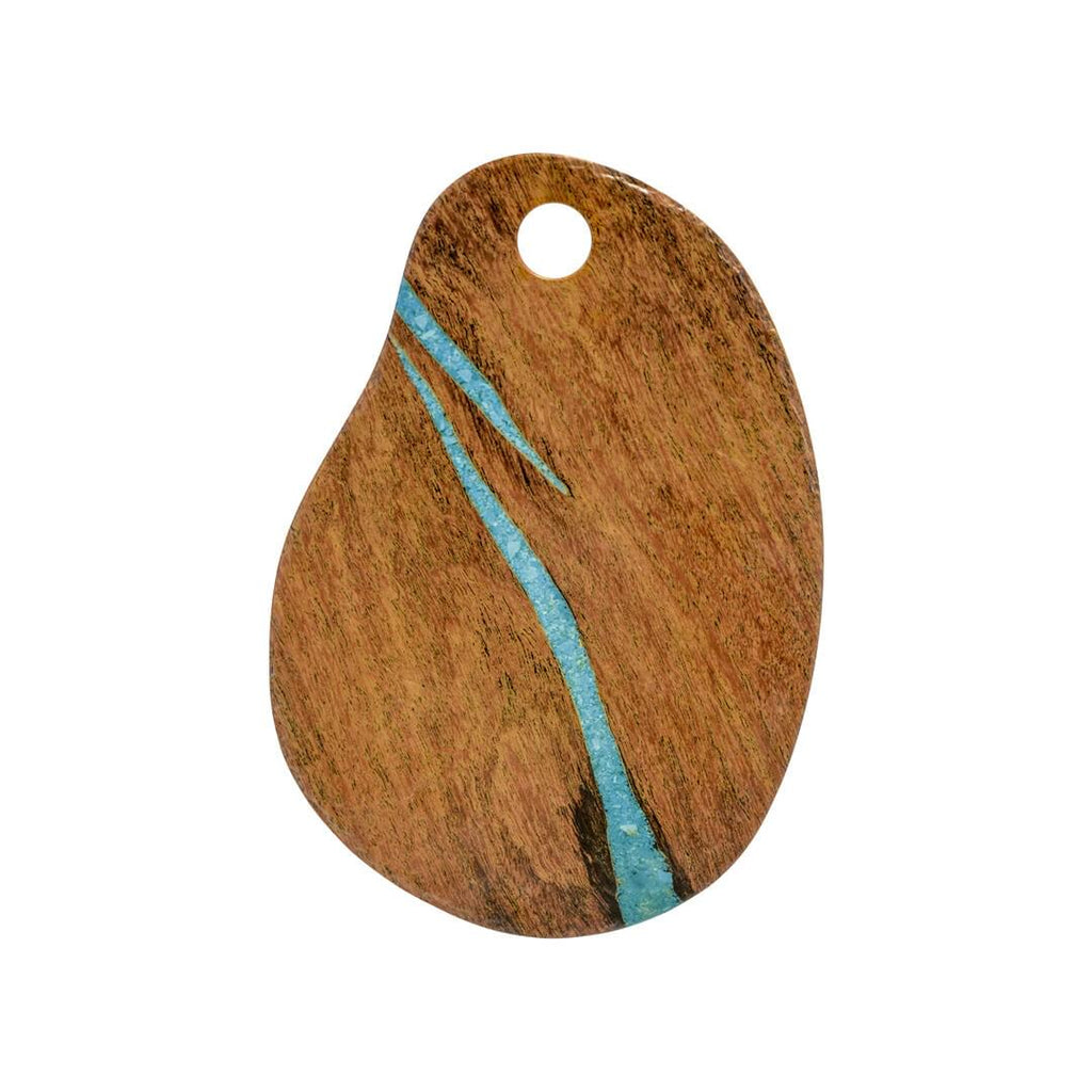 Cheforward LAPIS LAPIS PLATTER - 440x305mm  CHERRY W/TURQUOIS (Each)