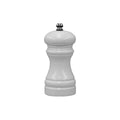 Chef Inox MILL-SALT/PEPPER-WHITE WOOD CERAMIC GEAR 115mm "CAFE"
