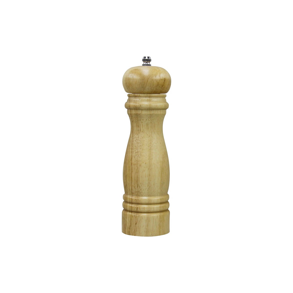 Chef Inox MILL-SALT/PEPPER-BIRCH WOOD CERAMIC GEAR 215mm "TEMPO"