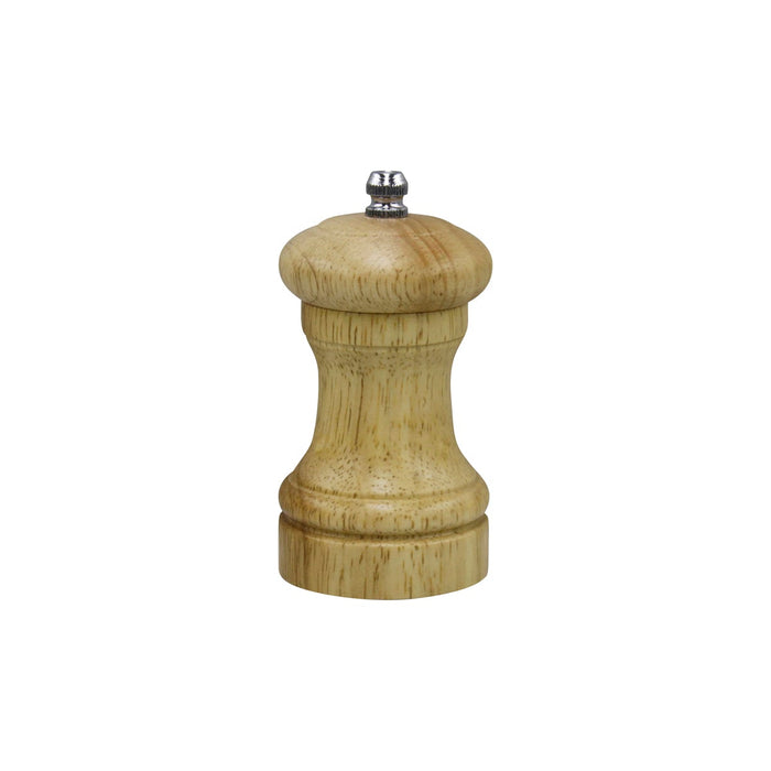 Chef Inox MILL-SALT/PEPPER-BIRCH WOOD CERAMIC GEAR 100mm "DUO" (x2)