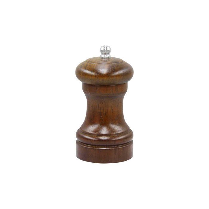 Chef Inox MILL-SALT/PEPPER-DARK WOOD CERAMIC GEAR 100mm "DUO"