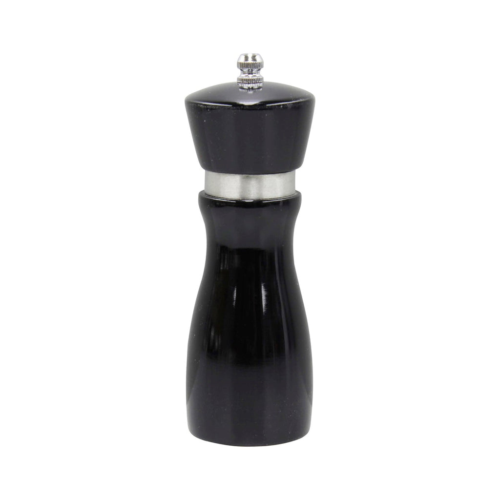 Chef Inox MILL-SALT/PEPPER-BLACK WOOD CERAMIC GEAR 155mm "MONDO