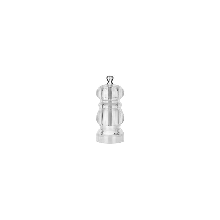 Chef Inox MILL-SALT/PEPPER-ACYRLIC CERAMIC GEAR 115mm "CRYSTAL"