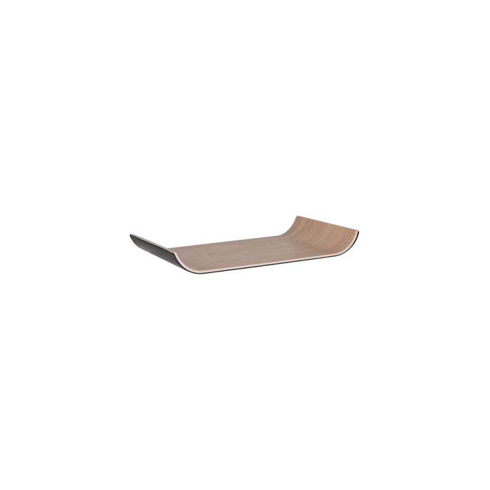 Zicco Melamine  ECHO BLACK/BIRCH TRAY GN 1/4 265x162x30mm