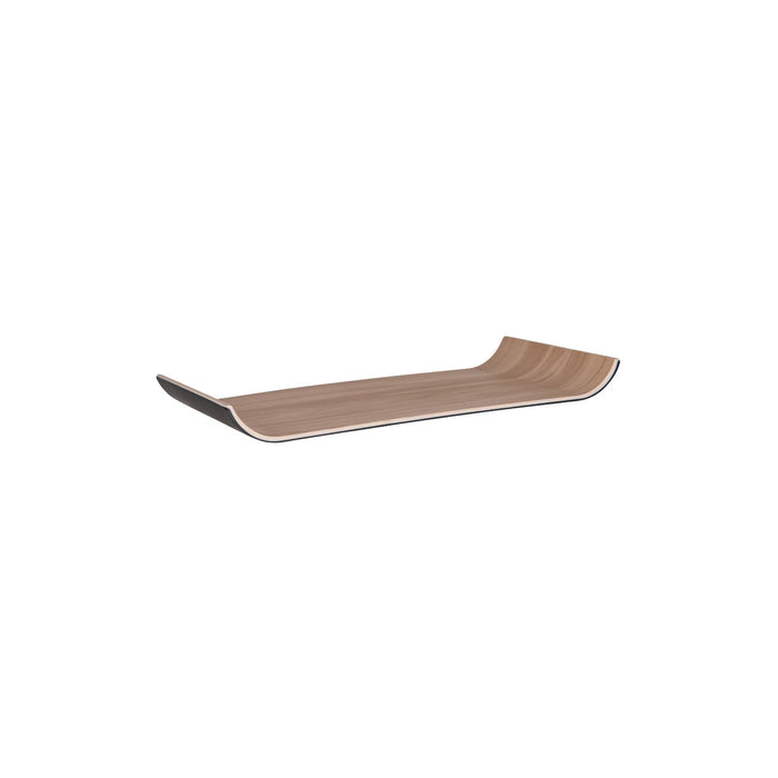 Zicco Melamine  ECHO BLACK/BIRCH TRAY 325x176x30mm