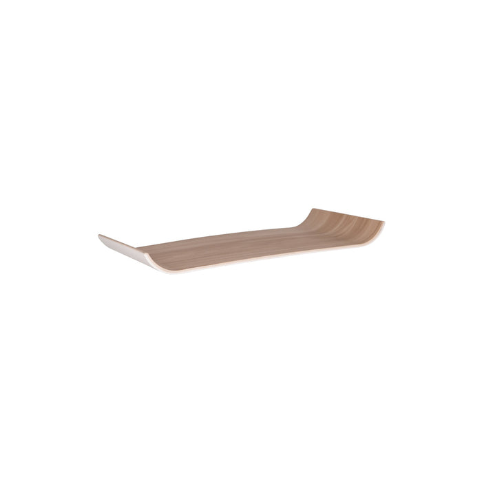 Zicco Melamine  ECHO WHITE/BIRCH TRAY 325x176x30mm