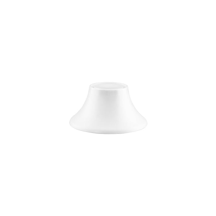 Zicco Melamine  ECHO PEDISTAL STAND/BOWL WHITE 164x80mm
