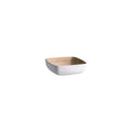 Zicco Melamine  ECHO WHITE/BIRCH SERVING BOWL 165x165x55mm