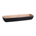 Zicco Melamine  ECHO BLACK/BIRCH BOWL GN 2/4 530x162x75mm