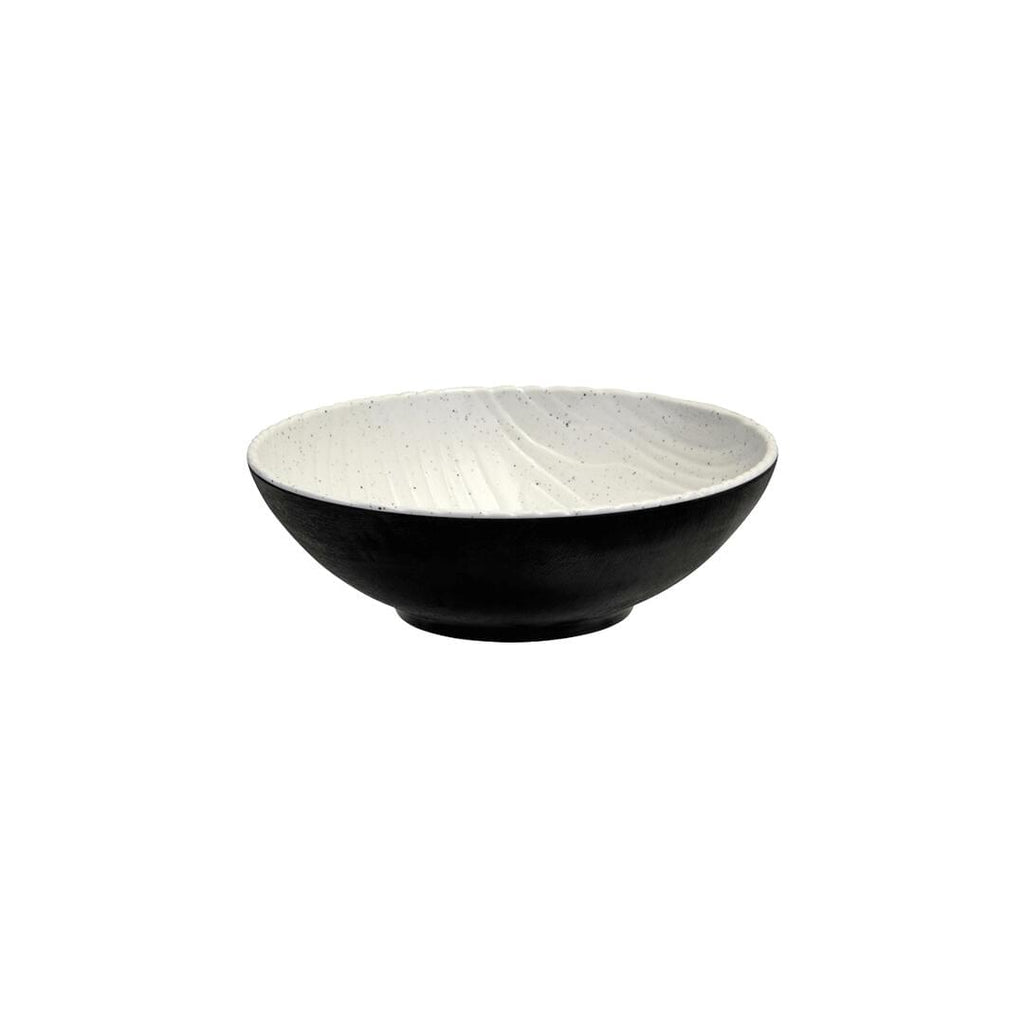 Cheforward TRANSFORM TRANSFORM BOWL - 254mm Ø STONE NATUARL / BLACK (Each)